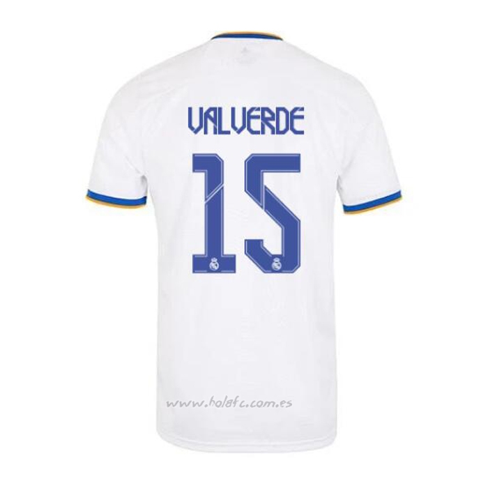 Camiseta Real Madrid Jugador Valverde Primera 2021-2022